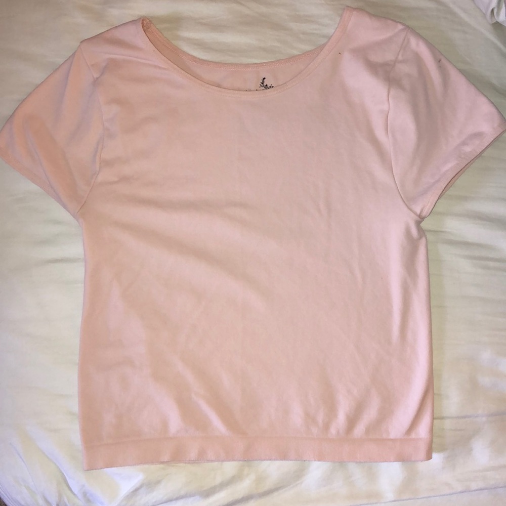 Free People Crop Shirt